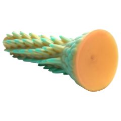 Stegosaurus Spiked Silicone Dildo - 20cm (Green)