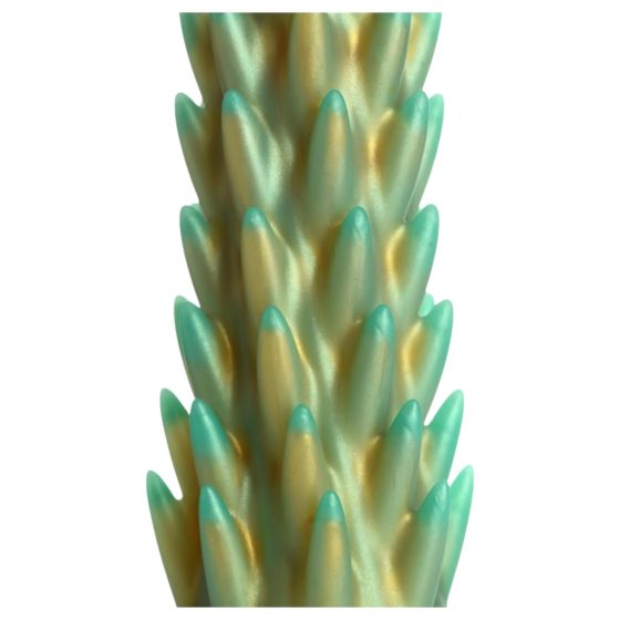 Stegosaurus Spiked Silicone Dildo - 20cm (Green)