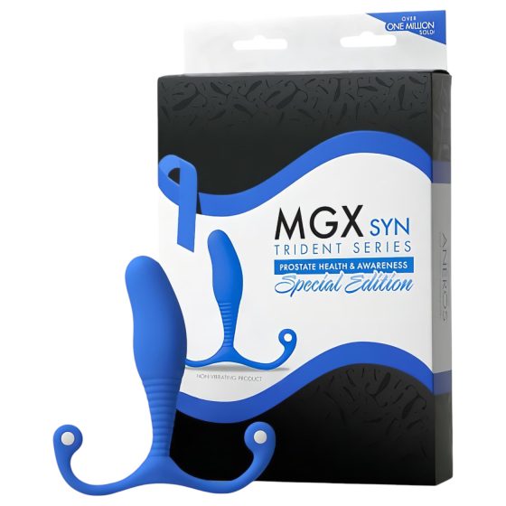 Aneros MGX Syn Trident - Prostate Dildo (Blue)