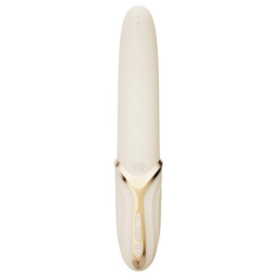 Zalo Eve - Rechargeable, Warming Rotating Vibrator (White)