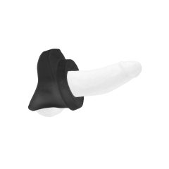 Perfect Fit Bumper and Cock Ring Set - Black (2 pcs)