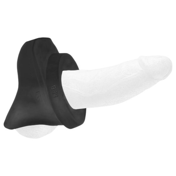 Perfect Fit Bumper and Cock Ring Set - Black (2 pcs)