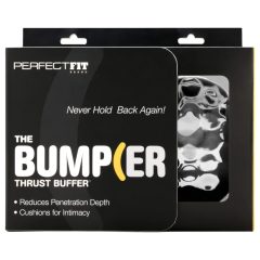 Perfect Fit Bumper and Cock Ring Set - Black (2 pcs)