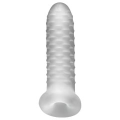 Fat Boy Checker Box - Penis Sleeve (15cm) - Milky White