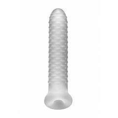 Fat Boy Checker Box - Penis Sheath (19cm) - Milk White