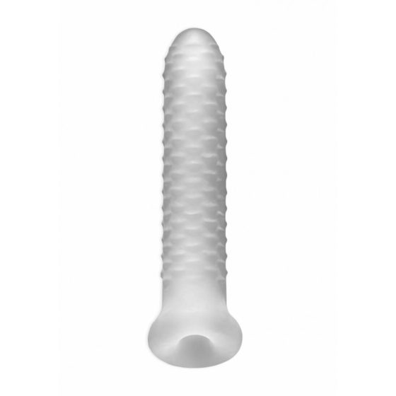 Fat Boy Checker Box - Penis Sleeve (19cm) - Milky White