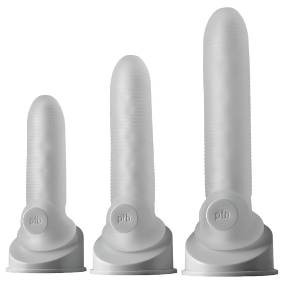 Fat Boy Micro Ribbed - Penis Sleeve (15cm) - Milky White