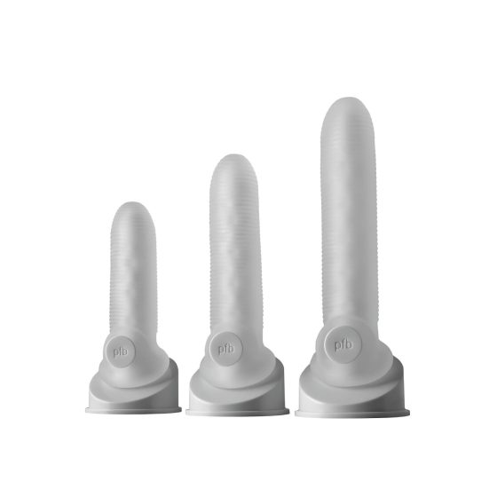 Fat Boy Micro Ribbed - Penis Sleeve (19cm) - Milky White