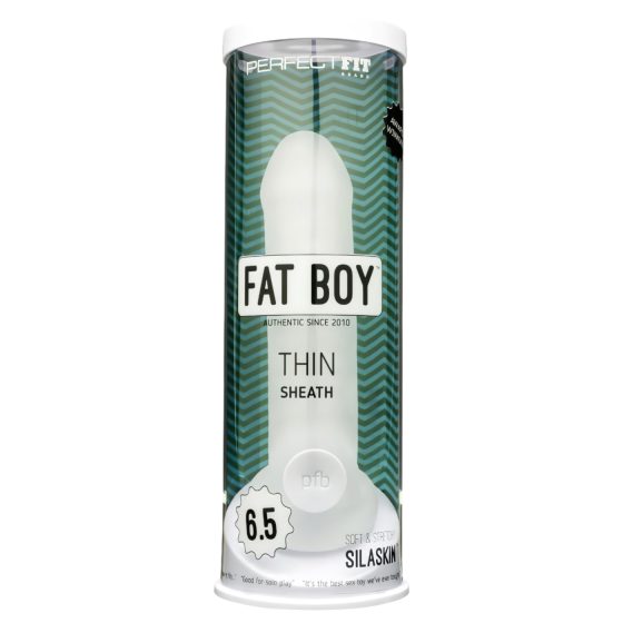 Fat Boy Thin - Penis Sleeve (17cm) - Milky White