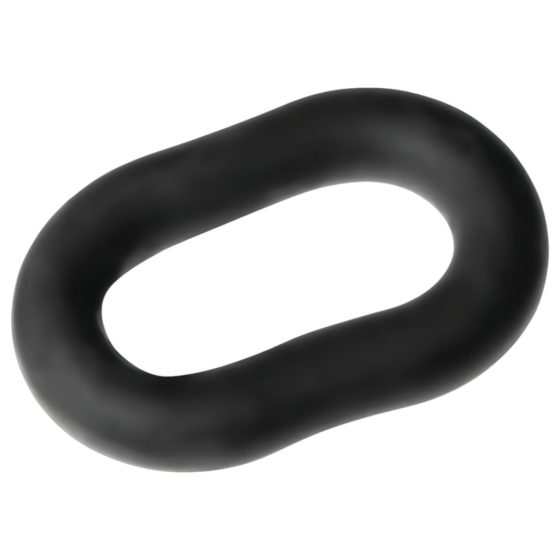 Ultra Thick Cock Ring - Black (15cm)