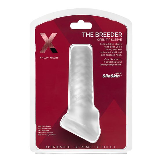 Perfect Fit Breeder - Open Penis Sleeve (Cream)