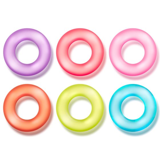 King of the Ring - Vibrant Pleasure Ring Set (6 pcs)