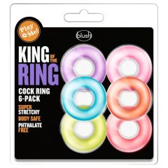 King of the Ring - Colorful Ring Set (6pcs)