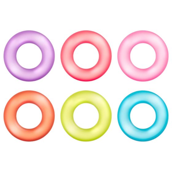 King of the Ring - Colorful Ring Set (6pcs)