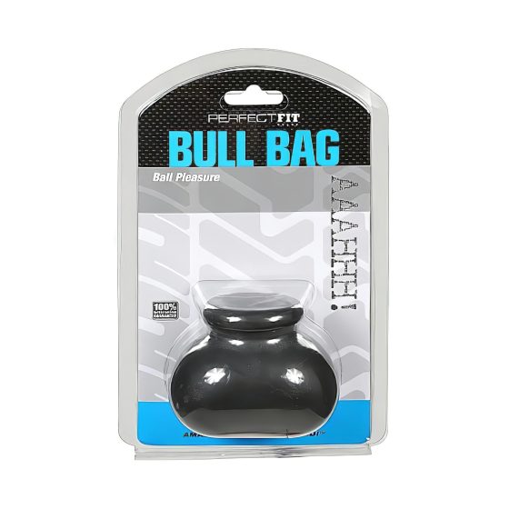 Perfect Fit Bull Bag - Scrotum Stretcher (Black)