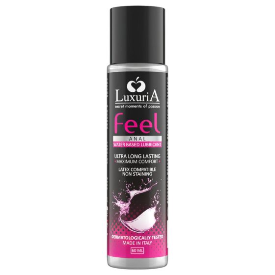 LuxuriA Feel Anal - Water-based Anal Lubricant (60ml)