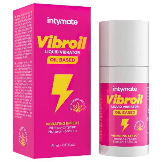 Intymate Vibroil - oil-based liquid vibrator (15ml)