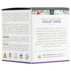 Exotic Violet Rose - Massage Candle (60g)