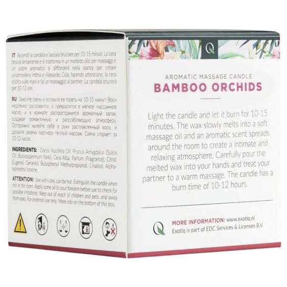 Exotic Bamboo Orchids - Massage Candle (60g)