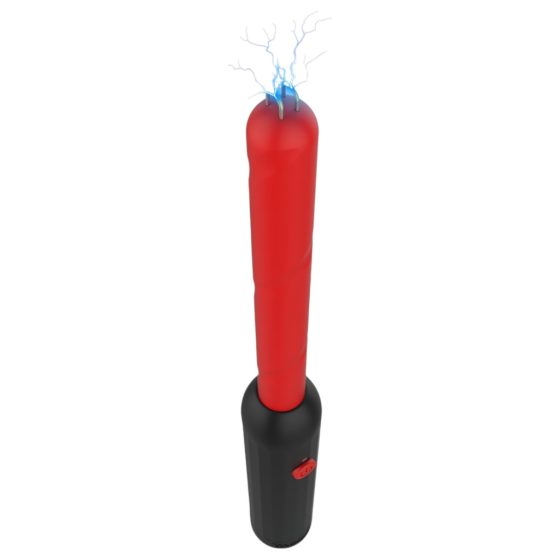 Taboom - Rechargeable Electro Sex Rod (Black-Red)