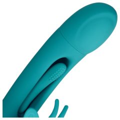 Loveline - butterfly, tongue vibrator (turquoise)