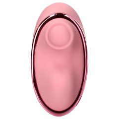   Loveline Tapping Heart - rechargeable clitoral vibrator (pink)