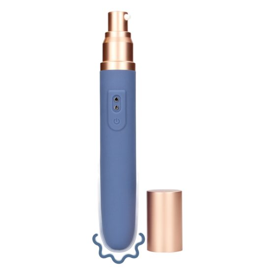 Loveline Travel - Rechargeable Lube Holder Vibrator (Pastel Blue)