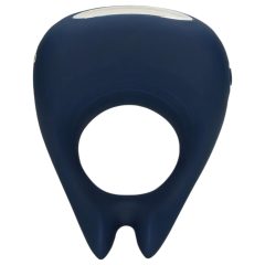 Loveline - Rechargeable Vibrating Cock Ring (Blue)