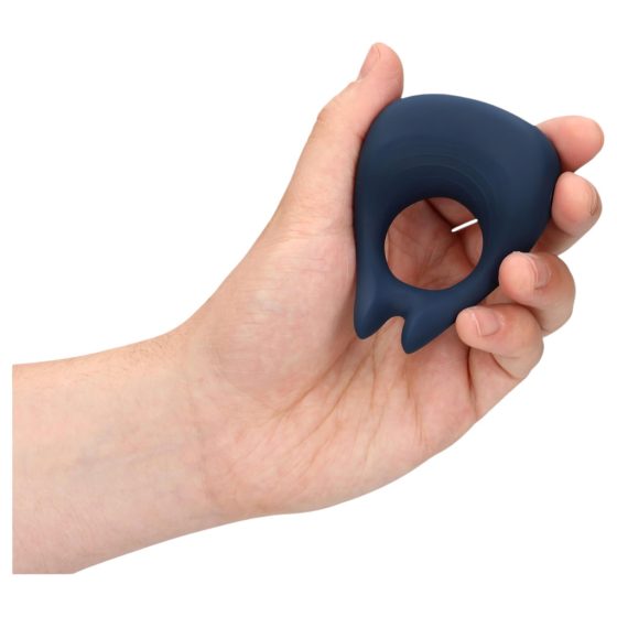 Loveline - Rechargeable Vibrating Cock Ring (Blue)