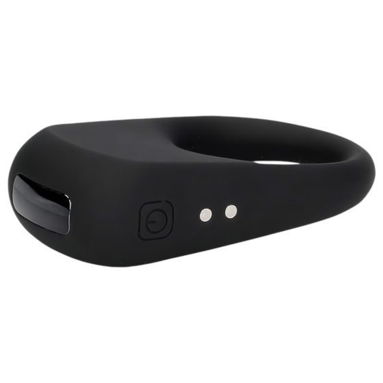 Loveline - Rechargeable Vibrating Cock Ring (Black)