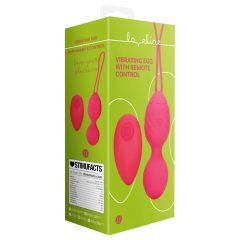   Loveline - Rechargeable, Ribbed, Radio-Controlled Vibrating Love Egg (Pink)