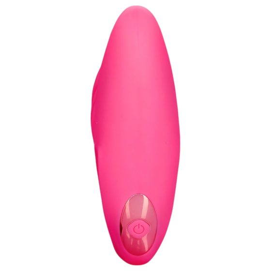 Loveline - rechargeable, remote control couple's vibrator (pink)