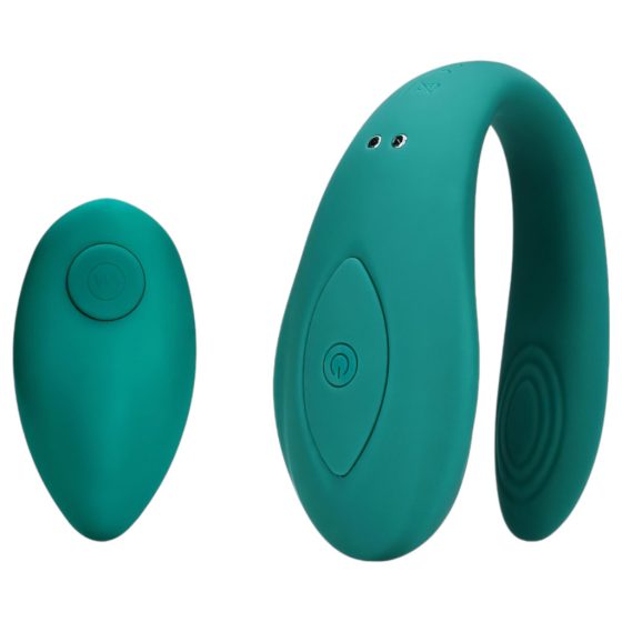 Loveline - Rechargeable, Waterproof Couples Vibrator (Green)