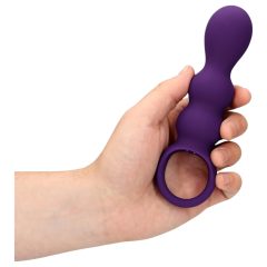 Loveline - rechargeable ball-shaped anal vibrator (purple)