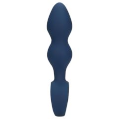 Loveline - Anal Dildo with Ring Handle - Small (Blue)