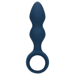 Loveline - Anal Dildo with Finger Loop - Medium (Blue)