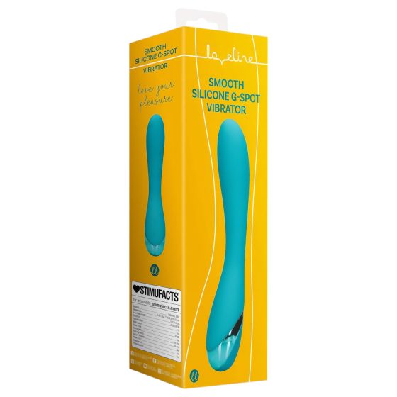 Love line - Rechargeable G-spot Vibrator (Turquoise)