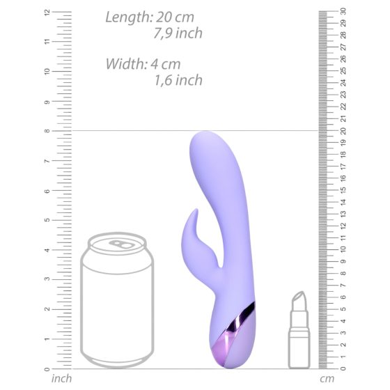 Loveline - Rechargeable Bunny Clitoral Vibrator (Purple)