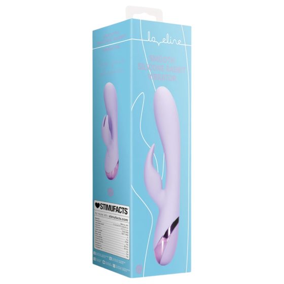 Loveline - Rechargeable Bunny Clitoral Vibrator (Purple)