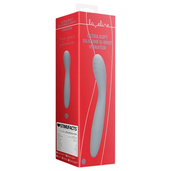 LoveLine - Rechargeable G-spot Vibrator (Gray)