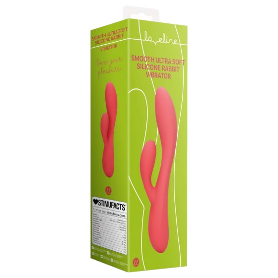 Loveline - Rechargeable Waterproof Vibrator with Clitoral Arm (Pink)