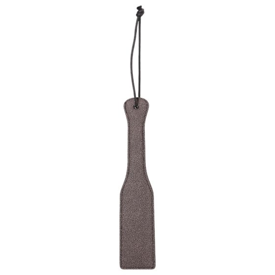 Ouch - Elegant Leather Spanker (Titanium Grey)