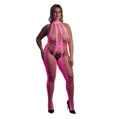 Ouch! - Fluorescent Open Jumpsuit (Pink)