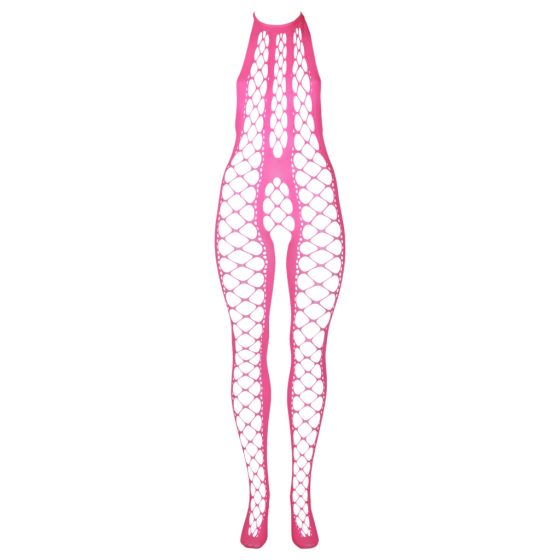 Ouch! - Fluorescent Open Jumpsuit (Pink)