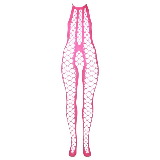 Ouch! - Fluorescent Open Jumpsuit (Pink)