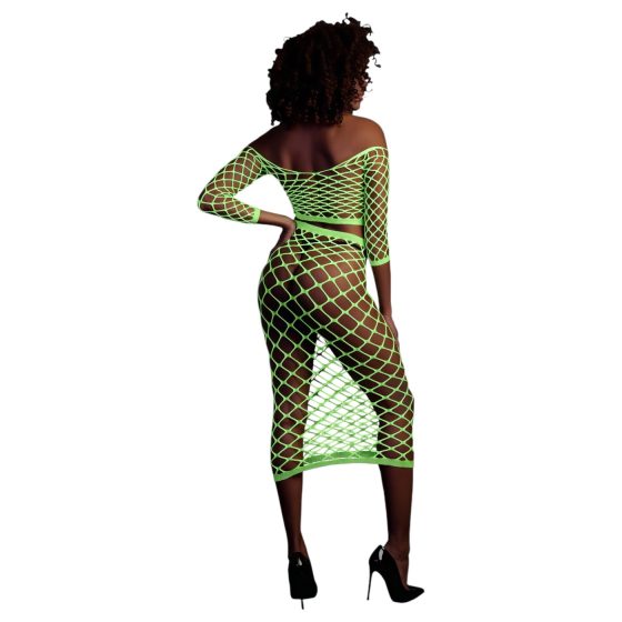 Ouch! - Fluorescent Skirt and Top (Neon Green)