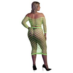 Ouch! - Fluorescent Skirt and Top (Neon Green)