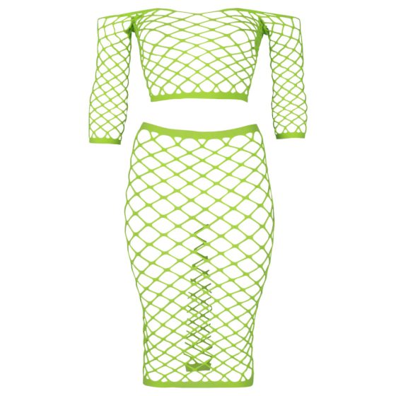 Ouch! - Fluorescent Skirt and Top (Neon Green)