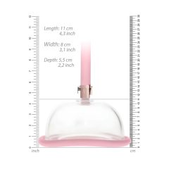 Pumped - hand-held vagina pump (pink)