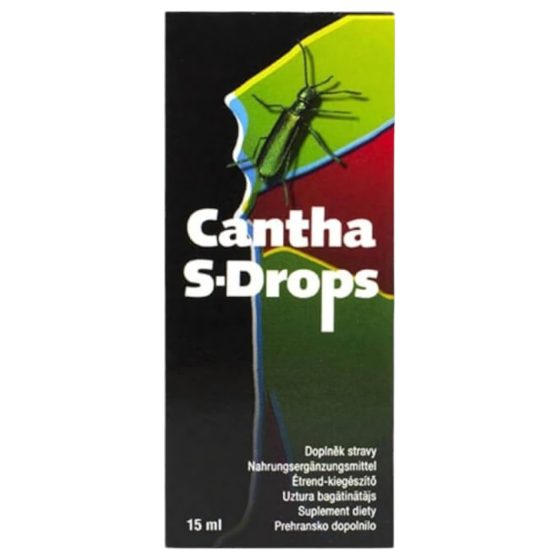 Cantha S Drops - Men's Dietary Supplement - 15ml